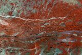 Polished Fuchsite Chert (Dragon Stone) Slab - Australia #160341-1